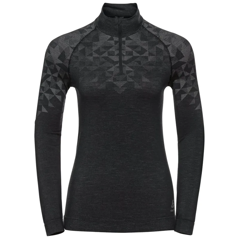2023 Odlo Kinship Womens base layer top black
